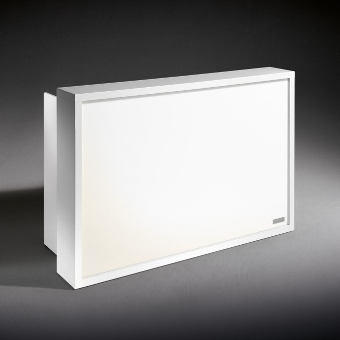 Cassa con frontale in diverse soluzioni