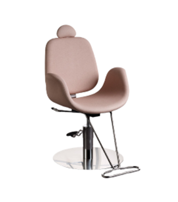 Poltrona make-up dal design rotondo
