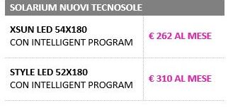Noleggio Tecnosole