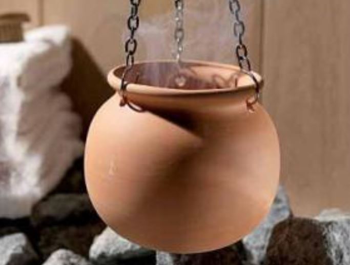 Vaso in terracotta per infusi